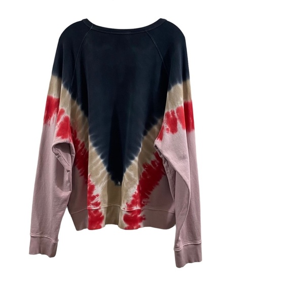 Daydreamer Flying Varsity Crewneck Sweatshirt Black Combo Soft French Terry XL - Picture 4 of 12